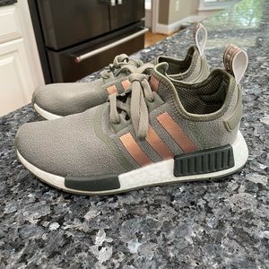 Women Olive Green Adidas NMD 7.5